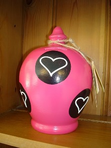 Terramundi money pots - Love hearts