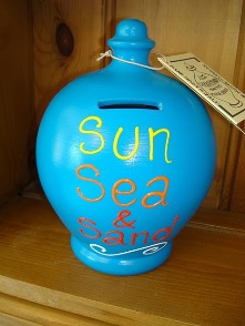 Terramundi money pots - Sun and sea
