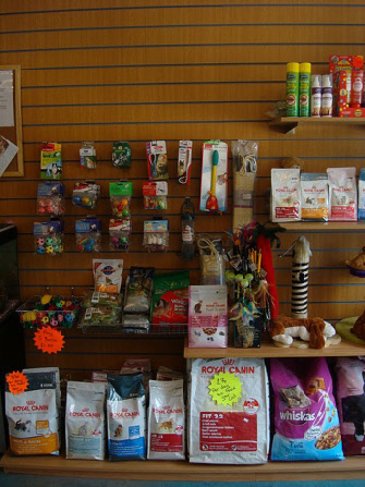 A selection of our shop range - catnaps cattery food and toys